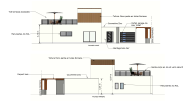 Plan des façades.